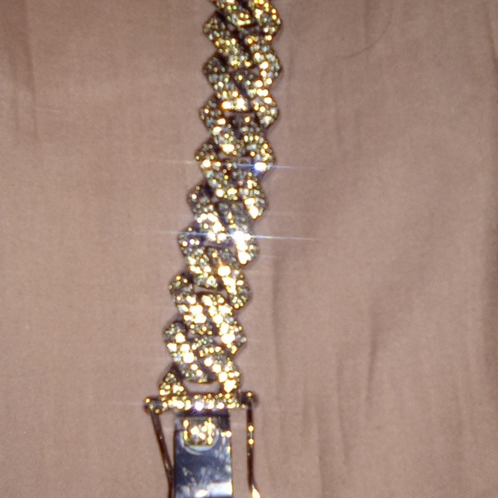 10k lab grown diamond bracelet